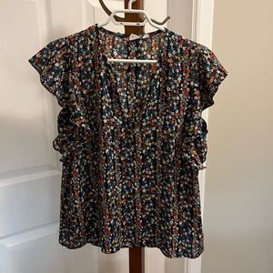 Gap Floral Blouse